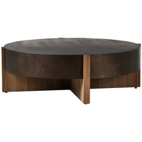 Four Hands Bingham Large Coffee Table - Distressed Iron