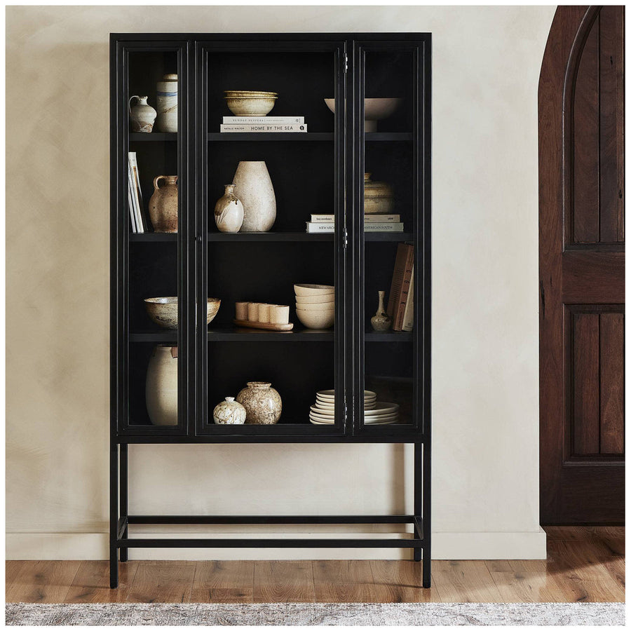 Four Hands Bolton Longmont Cabinet - Black