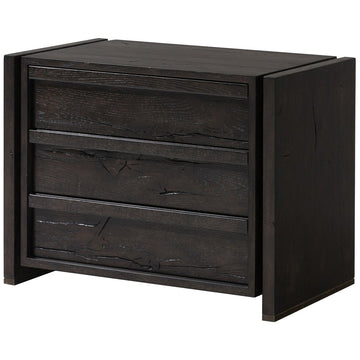 Four Hands Alora Nightstand - Dark Espresso Reclaimed French Oak