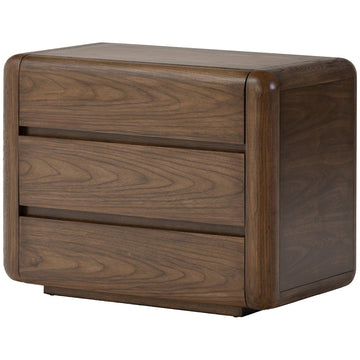 Four Hands Brynn Nightstand - Dark Walnut Veneer