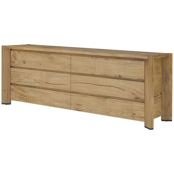 Four Hands Cassio Dresser - Natural Reclaimed French Oak