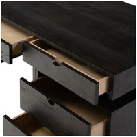 Four Hands Augusto Desk - Dark Espresso Reclaimed French Oak