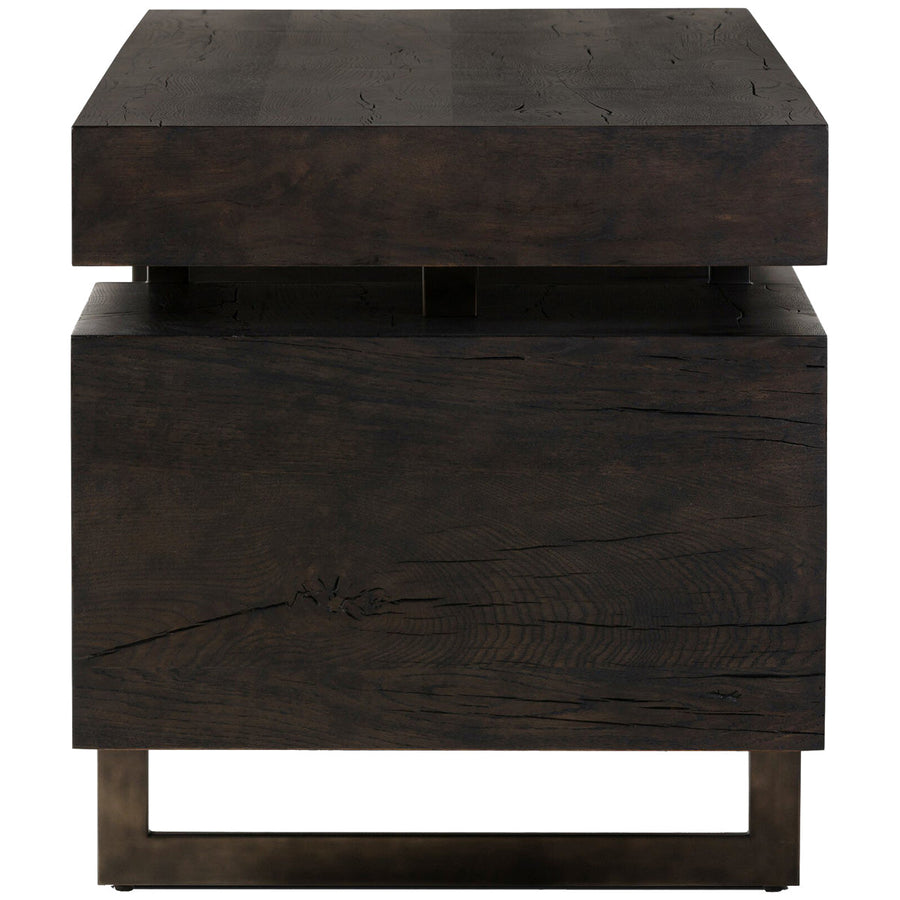 Four Hands Augusto Desk - Dark Espresso Reclaimed French Oak