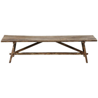 Four Hands Elio Coffee Table - Burnt Bleached Oak