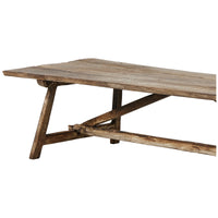 Four Hands Elio Coffee Table - Burnt Bleached Oak