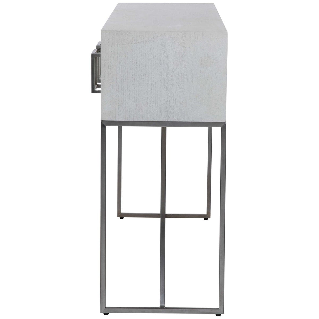 Uttermost Abaya White Console Table