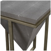 Uttermost Bertrand Shagreen Accent Table