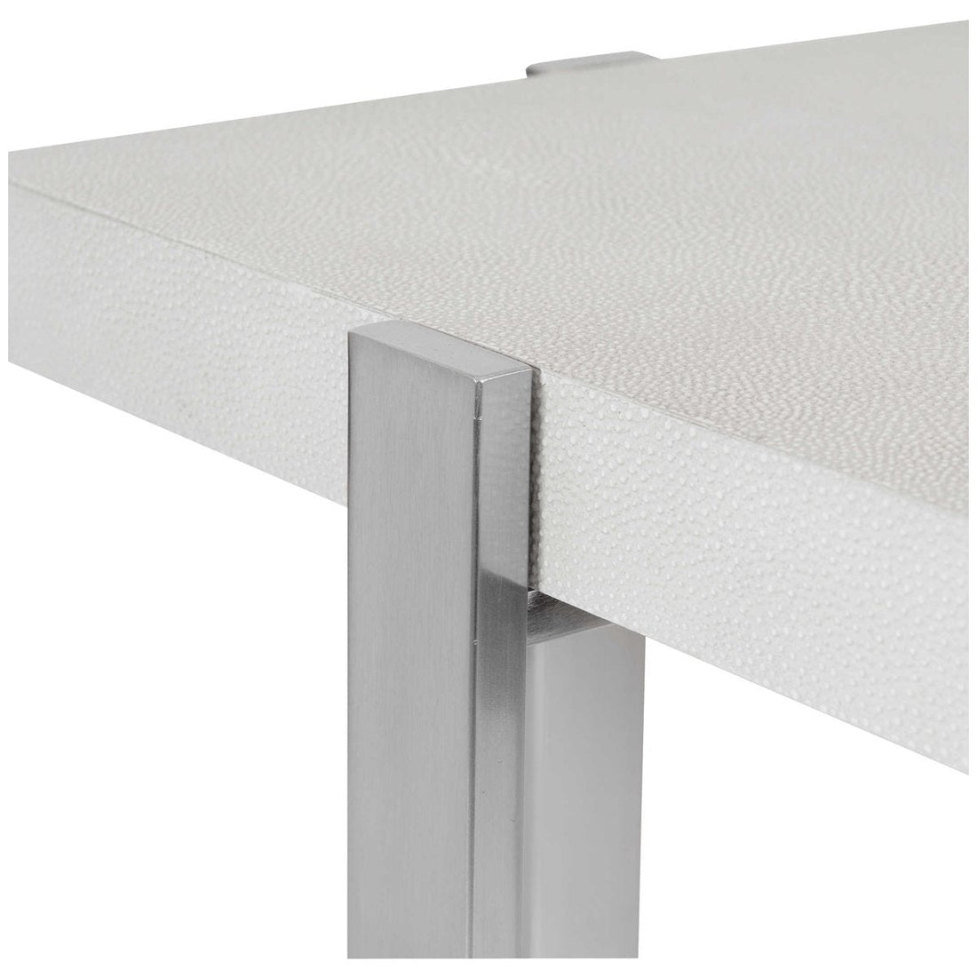 Uttermost Arnaut White Accent Table