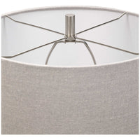 Uttermost Comanche White Crackle Table Lamp