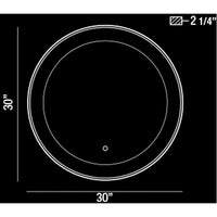 Eurofase Edge-lit LED Round Mirror