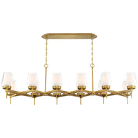Eurofase Manchester 12-Light Linear Chandelier