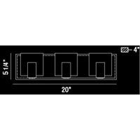 Eurofase Canmore 3-Light Vanity Light