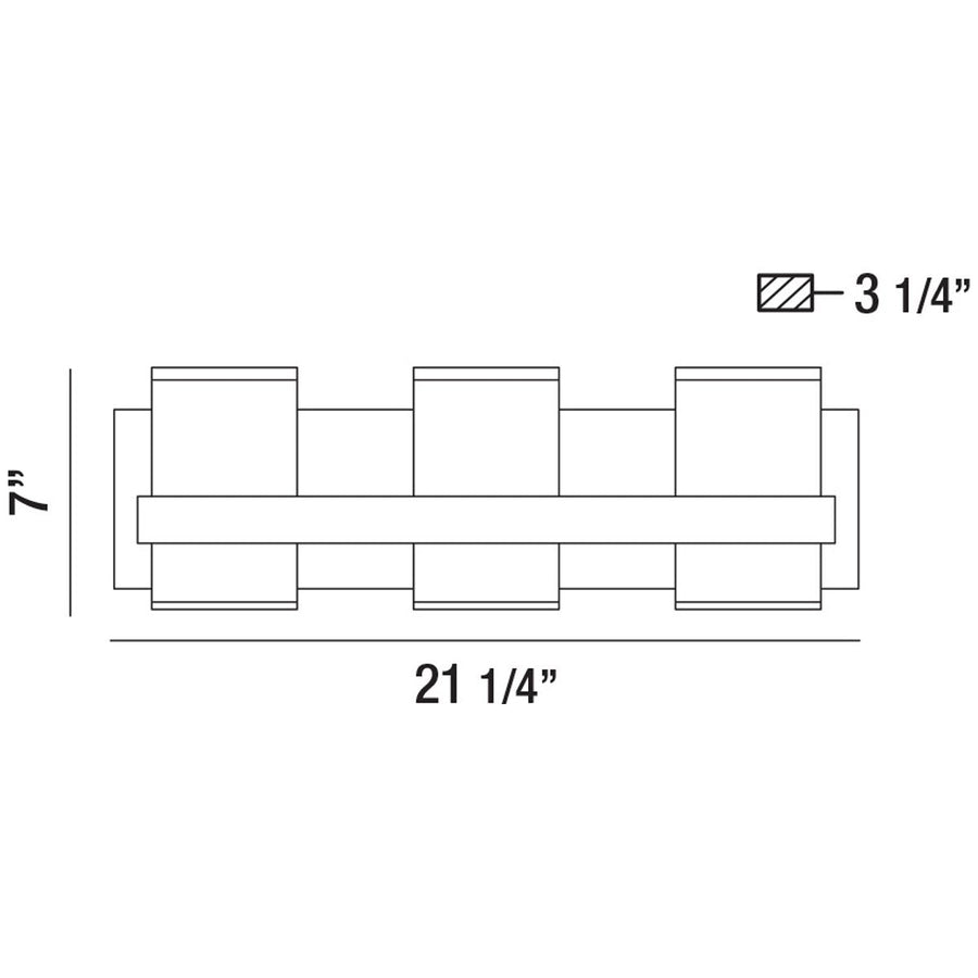 Eurofase Cambridge 21-Inch Vanity Light