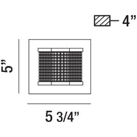 Eurofase Belgroue 1-Light LED Sconce