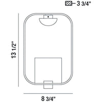 Eurofase Dagmar 9-Inch Wall Sconce