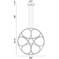 Eurofase Glenview 34-Inch Pendant