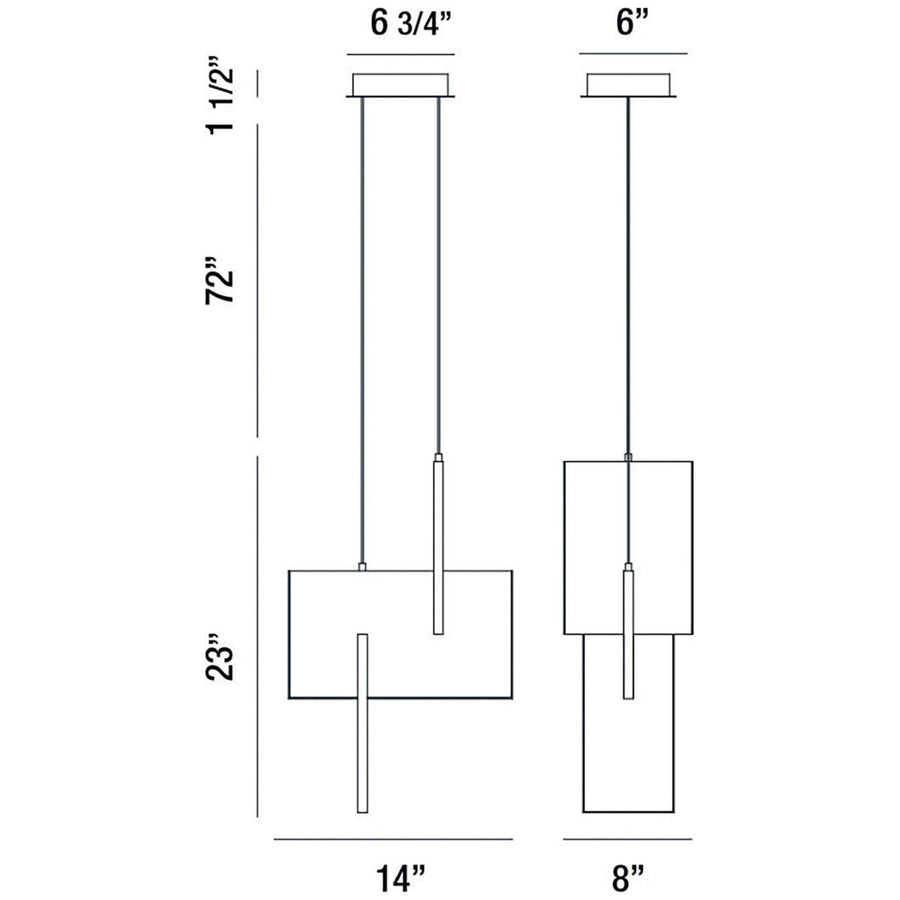 Eurofase Coburg Small LED Pendant