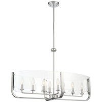 Eurofase Campisi 8-Light Oval Chandelier