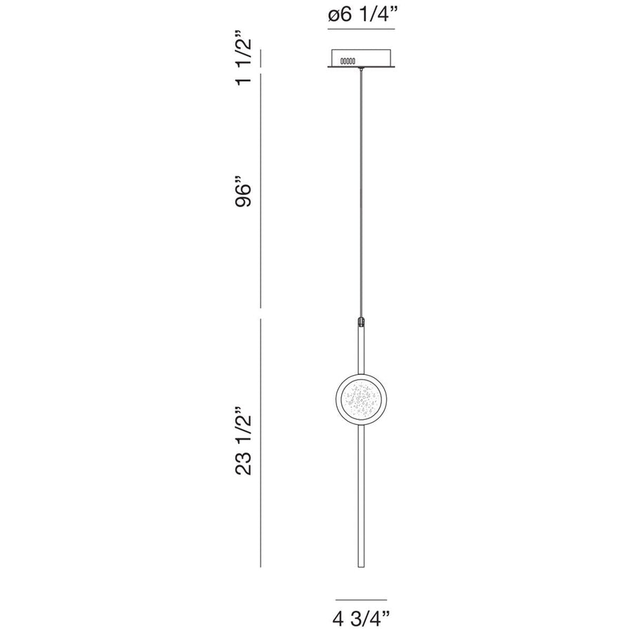 Eurofase Barletta 1-Light LED Pendant