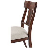 Theodore Alexander Eternal Flame Side Chair, Set of 2