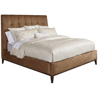 Hickory White Modern Retreat Carmel Modern Walnut King Bed