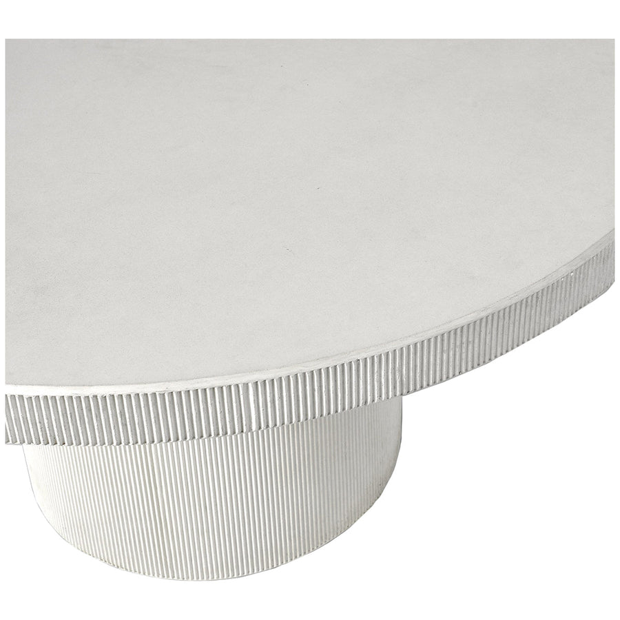 Palecek Largo White Outdoor Dining Table