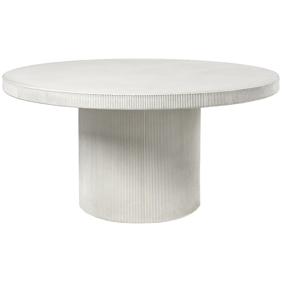 Palecek Largo White Outdoor Dining Table