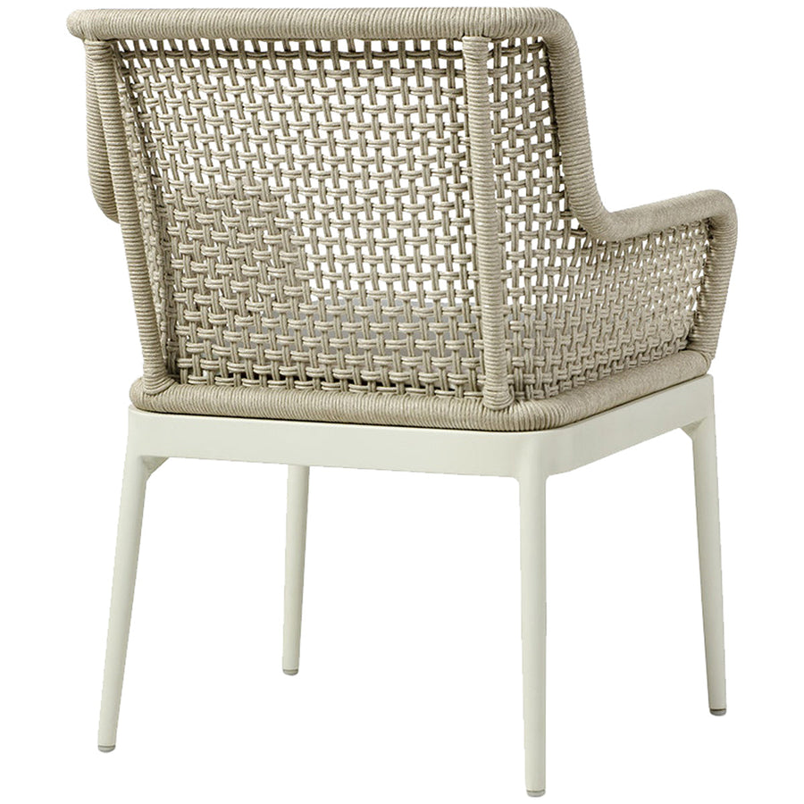 Palecek Somerset Ivory Outdoor Arm Chair