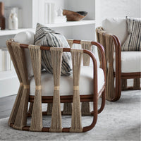 Palecek Strings Attached Lounge Chair