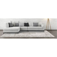 Louis de Poortere Fading World Medaillon 8383 Salt & Pepper Rug