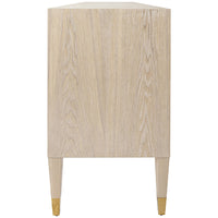 Worlds Away Buffet with Acrlyic and Brass Hardware