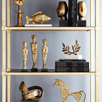 Bungalow 5 Alberto Statue Set of 2 in Gold