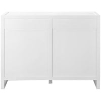 Villa & House White Newton Large 8-Drawer Dresser