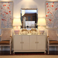 Bungalow 5 Oryx Curved Horn Statue in Gold