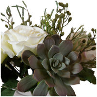 Uttermost Belmonte Floral Bouquet and Vase