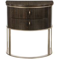 Caracole Modern Streamline Moderne Nightstand