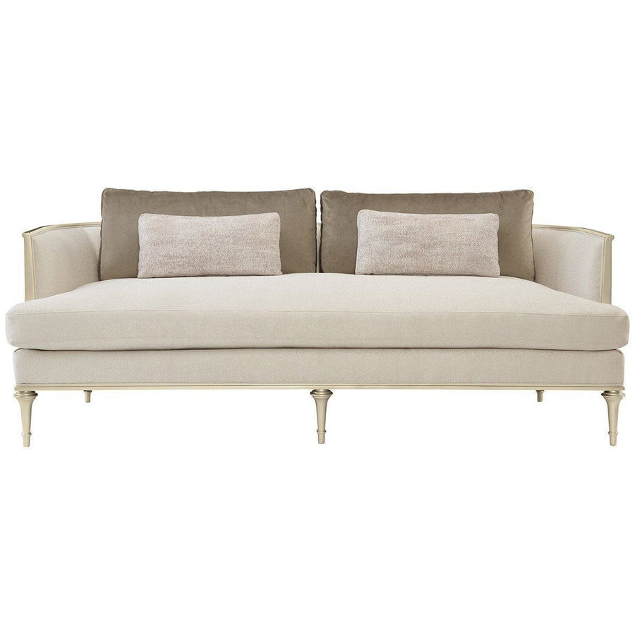 Caracole Upholstery Quit Your Metal-Ing Sofa