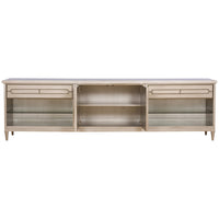 Vanguard Furniture Solene 2-Door with Turned Leg Brass Cabinet