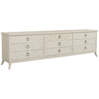 Vanguard Furniture Solene Lifestyle 9-Drawer with Saber Leg Cabinet