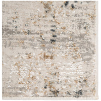Jaipur Cirque Cassia Abstract Gray Gold CIQ29 Rug