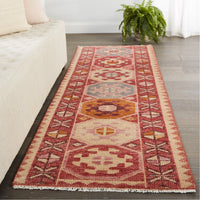 Jaipur Coredora Zetta Medallion Pink Cream CRD03 Area Rug