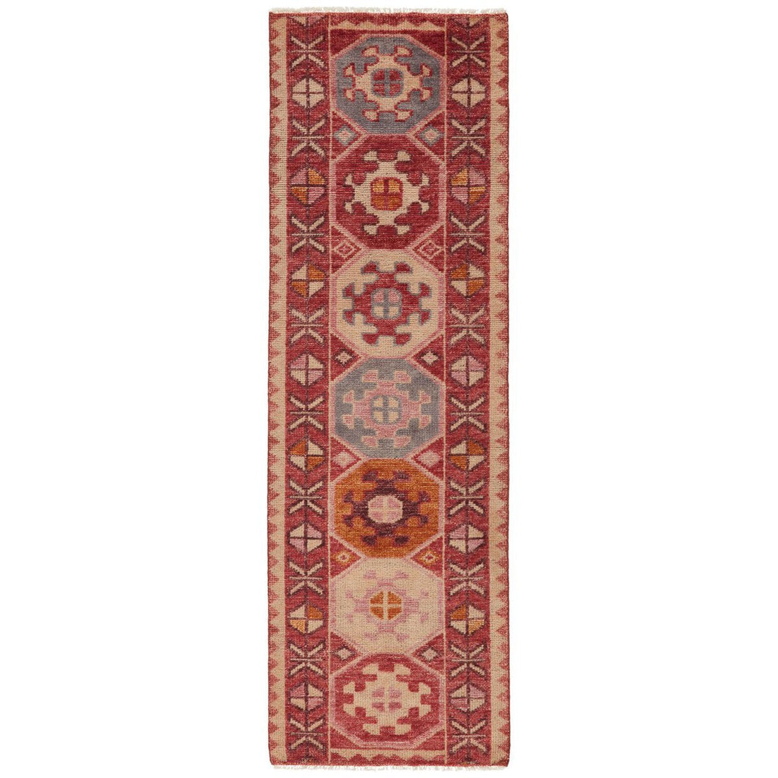 Jaipur Coredora Zetta Medallion Pink Cream CRD03 Area Rug