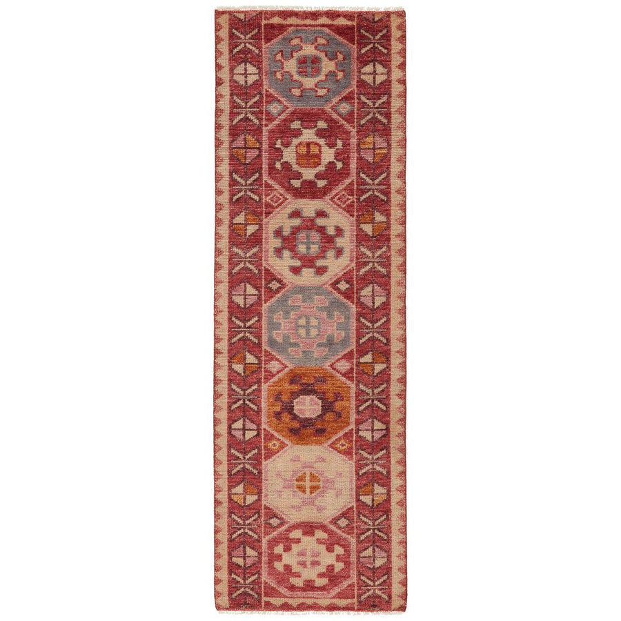 Jaipur Coredora Zetta Medallion Pink Cream CRD03 Area Rug