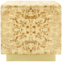 Villa & House Emil 2-Drawer Side Table - Burl