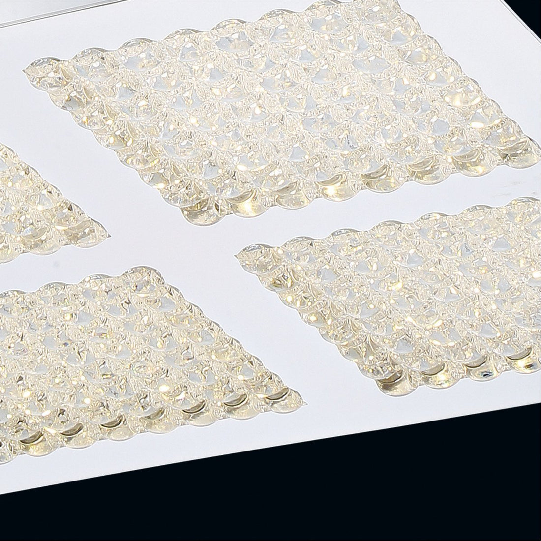 Eurofase DESIGNWL2017 Denso 4-Light Square Led Chandelier