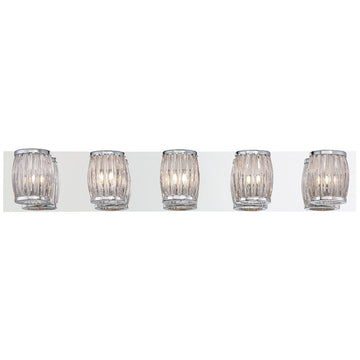 Eurofase DESIGNWL2017 Barile 5-Light Bathbar Sconce