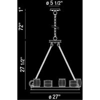 Eurofase DESIGNWL2017 Barile 10-Light Chandelier