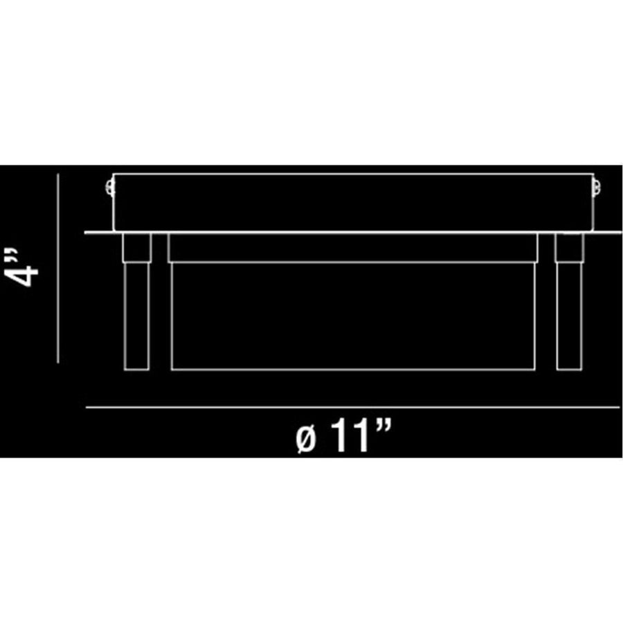 Eurofase DESIGNWL2017 Bria Small Led Flushmount