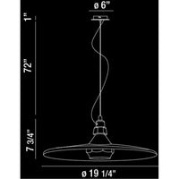 Eurofase DESIGNWL2017 Legend 1-Light Small Pendant
