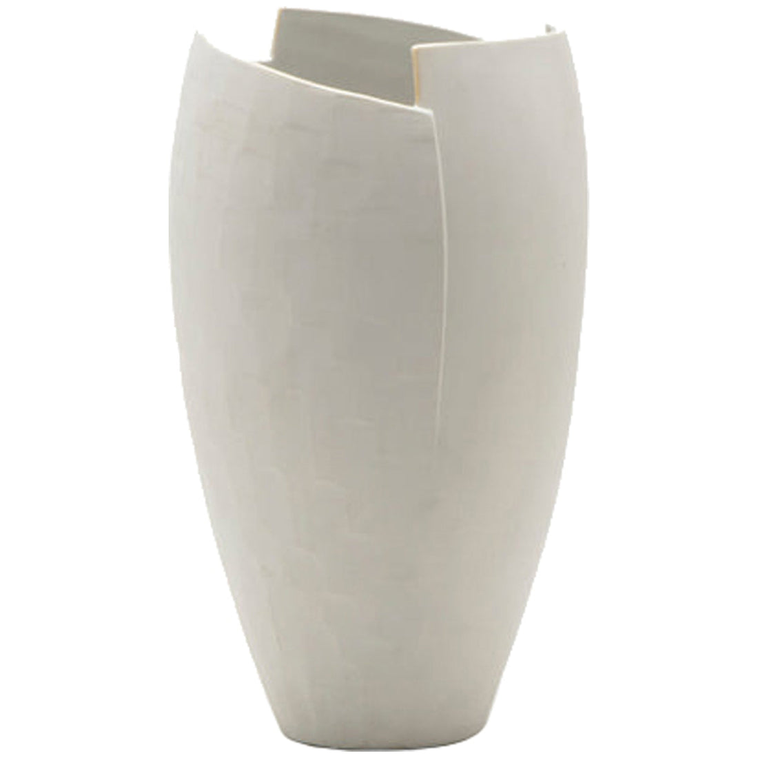Sonder Living Birch Vase - Matte White